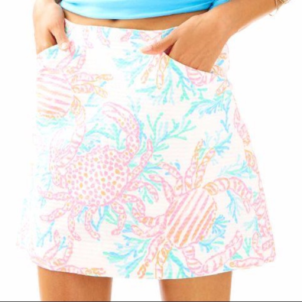 Lilly Pulitzer Marigold Skort Size 4